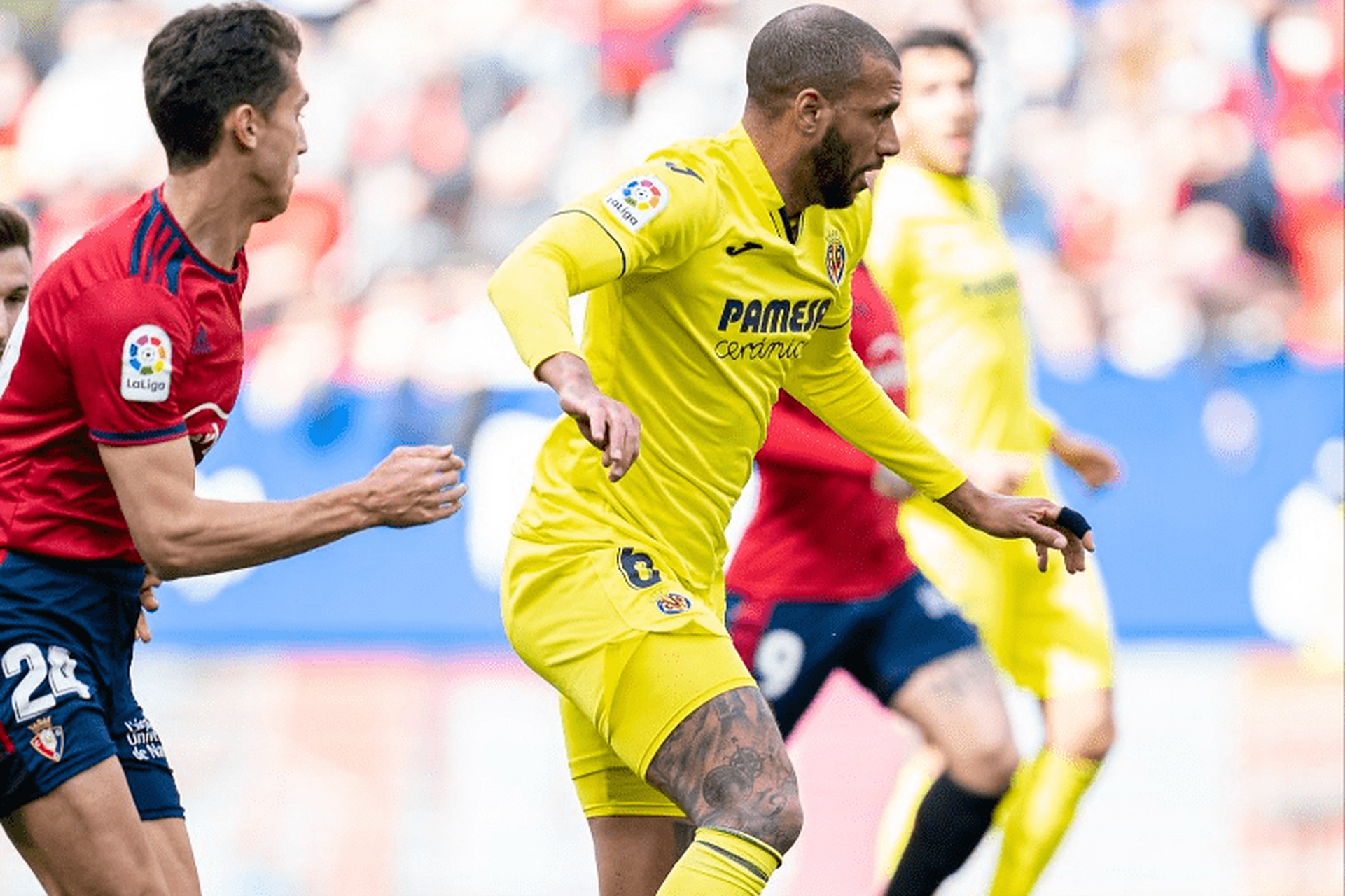 比利亚雷亚尔队长发威，率队逆转对手赢球