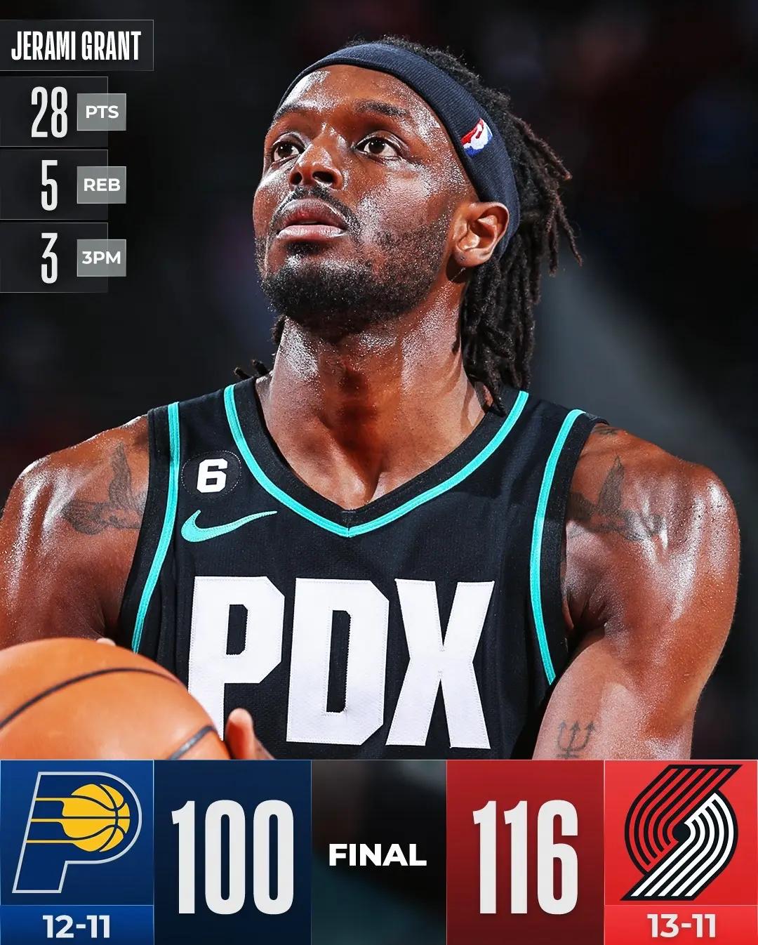 开拓者惨败，利拉德沉默难挽颓势